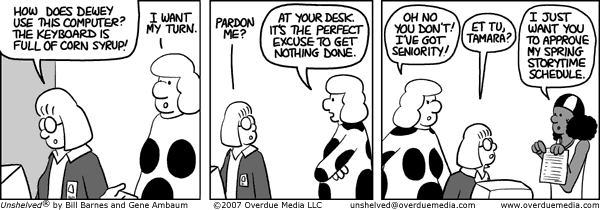 Unshelved comic strip for 1/25/2007