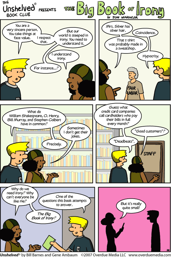 Unshelved comic strip for 2/18/2007