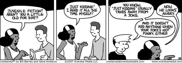 Unshelved strip for 3/19/2007