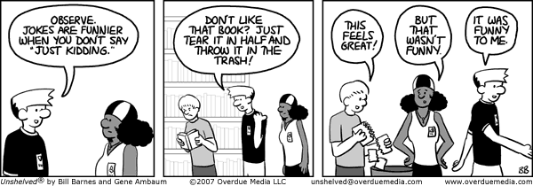 Unshelved strip for 3/20/2007