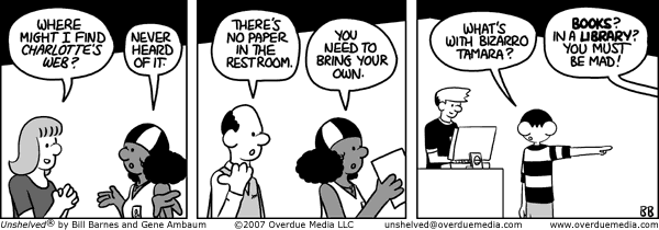 Unshelved strip for 3/23/2007