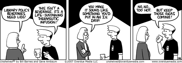 Unshelved strip for 4/6/2007