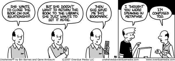 Unshelved strip for 4/17/2007