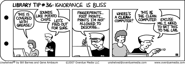 Unshelved strip for 5/5/2007