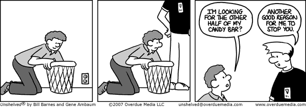 Unshelved strip for 5/7/2007