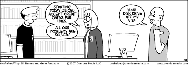 Unshelved strip for 5/19/2007