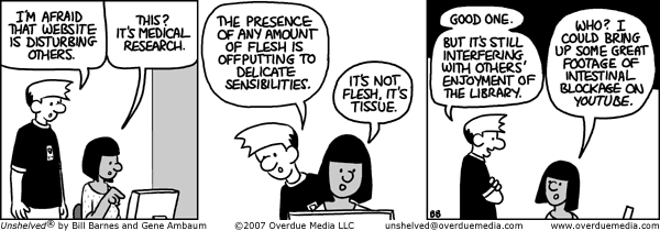 Unshelved comic strip for 5/23/2007