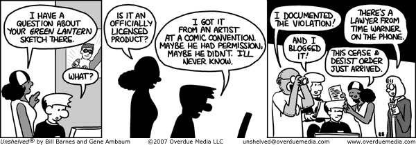 Unshelved strip for 6/2/2007