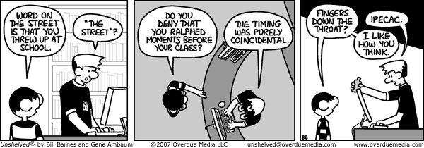 Unshelved strip for 6/9/2007