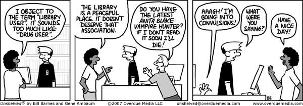 Unshelved strip for 6/12/2007
