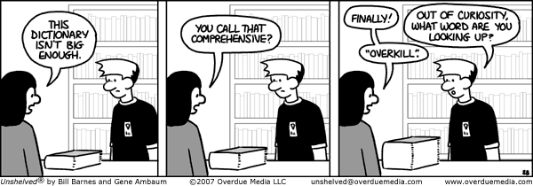 Unshelved strip for 6/15/2007