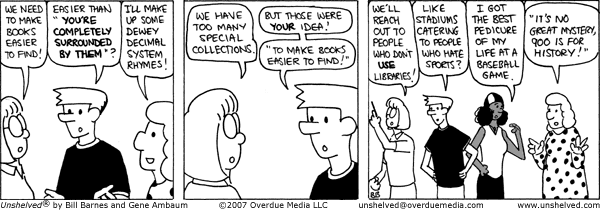 Unshelved strip for 6/18/2007