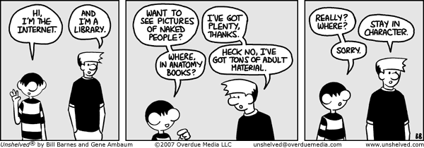 Unshelved strip for 6/29/2007