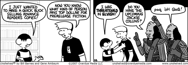Unshelved strip for 7/6/2007