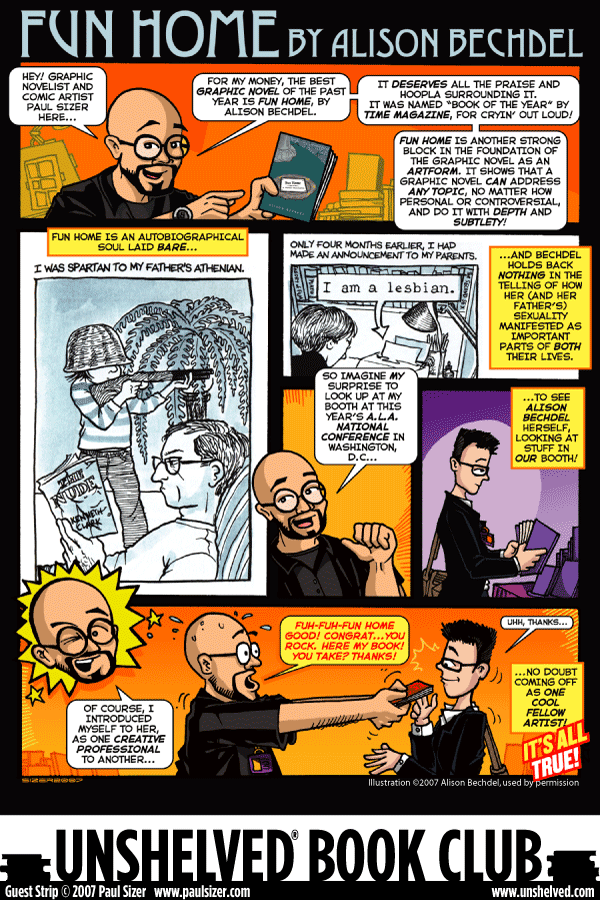 Unshelved comic strip for 7/8/2007