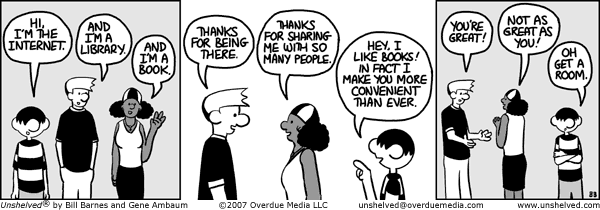 Unshelved strip for 7/9/2007