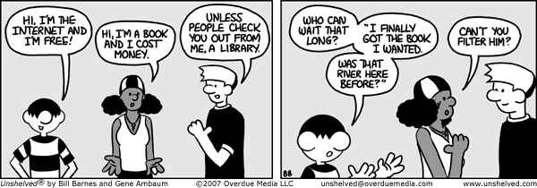 Unshelved strip for 7/11/2007