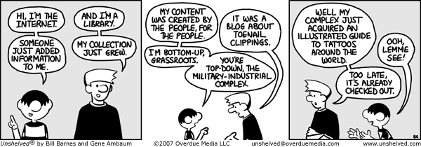 Unshelved strip for 7/13/2007