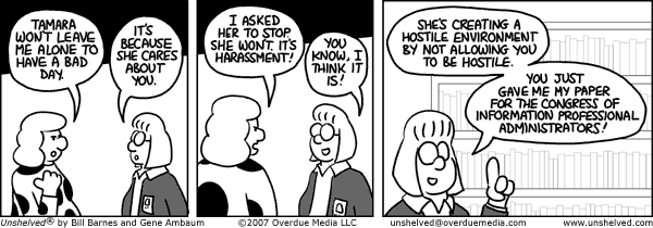 Unshelved comic strip for 7/18/2007