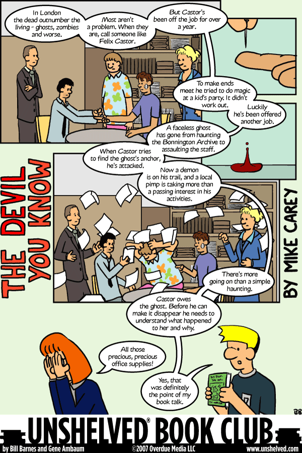 Unshelved comic strip for 7/22/2007