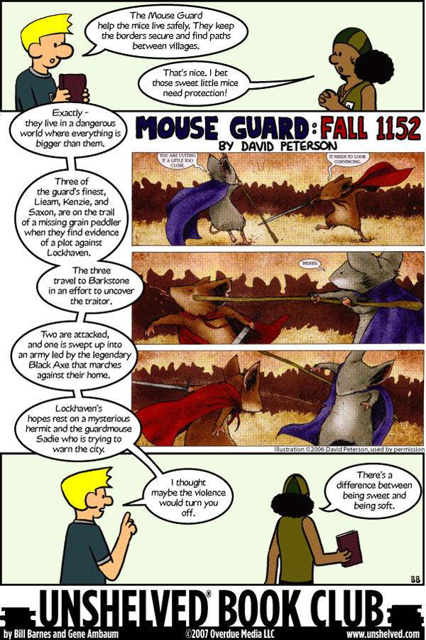 Unshelved strip for 7/29/2007