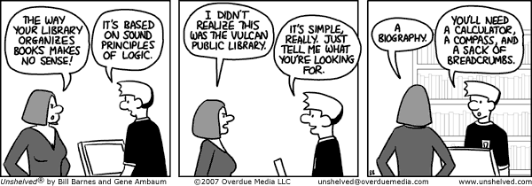 Unshelved strip for 8/6/2007