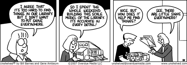 Unshelved strip for 8/9/2007