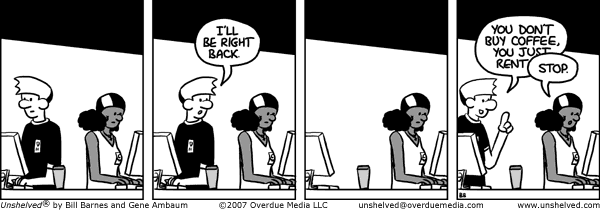 Unshelved strip for 8/11/2007