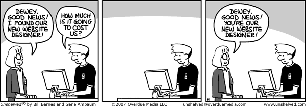 Unshelved strip for 8/14/2007