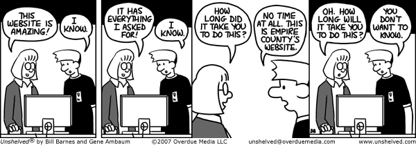 Unshelved strip for 8/16/2007