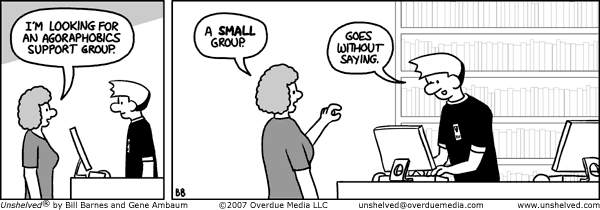 Unshelved strip for 8/25/2007
