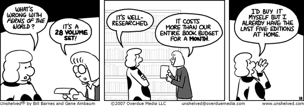Unshelved strip for 8/29/2007