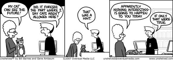 Unshelved strip for 9/10/2007