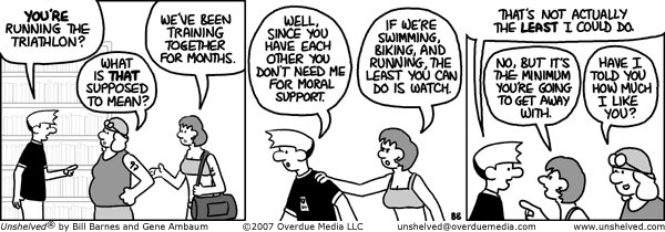 Unshelved strip for 9/18/2007