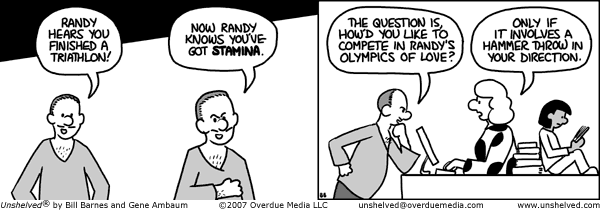 Unshelved strip for 9/22/2007