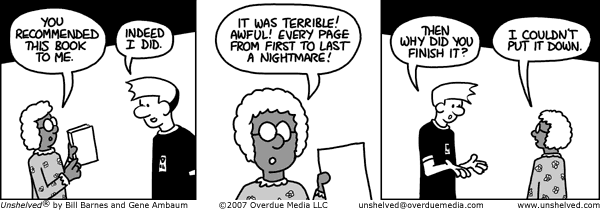 Unshelved strip for 10/15/2007