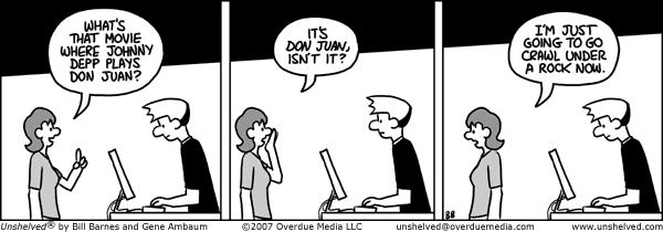 Unshelved strip for 10/17/2007