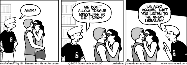 Unshelved strip for 11/5/2007