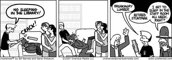 Unshelved strip for 11/7/2007
