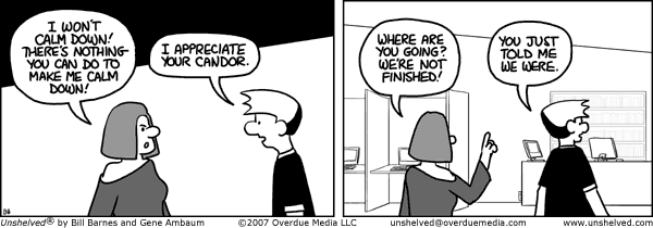 Unshelved strip for 11/10/2007