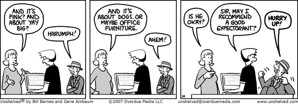 Unshelved strip for 11/19/2007
