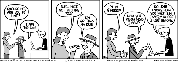 Unshelved strip for 11/23/2007