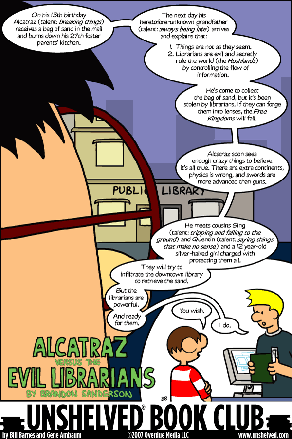 Unshelved comic strip for 12/2/2007