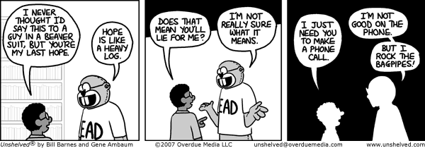 Unshelved strip for 12/7/2007