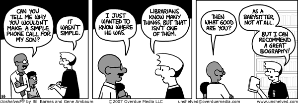 Unshelved strip for 12/8/2007
