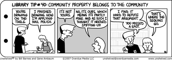 Unshelved strip for 12/10/2007