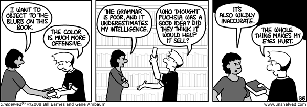 Unshelved strip for 1/19/2008