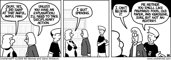 Unshelved strip for 1/22/2008