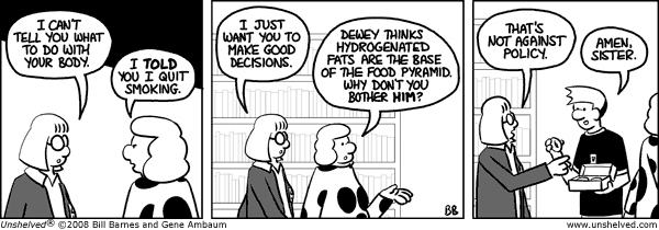 Unshelved strip for 1/24/2008