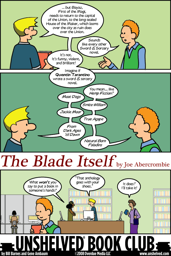 Unshelved strip for 1/27/2008